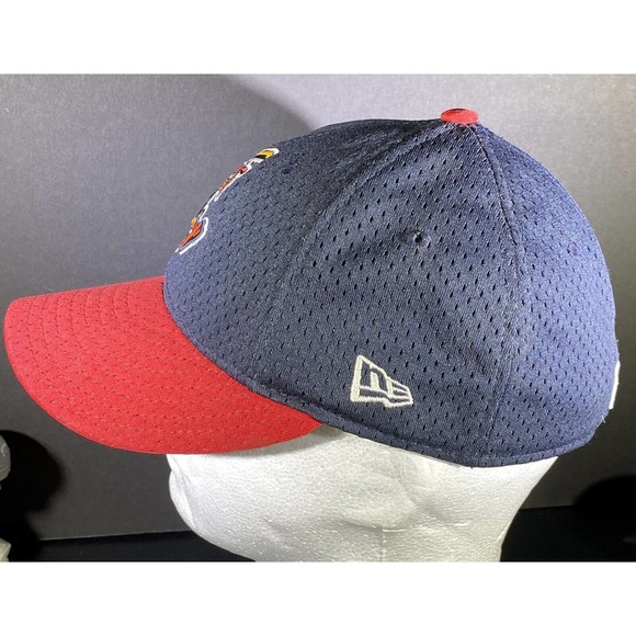 Toledo Mud Hens Hat Baseball Cap Fitted 7 New Era Mesh Vintage MiLB - Picture 4 of 4